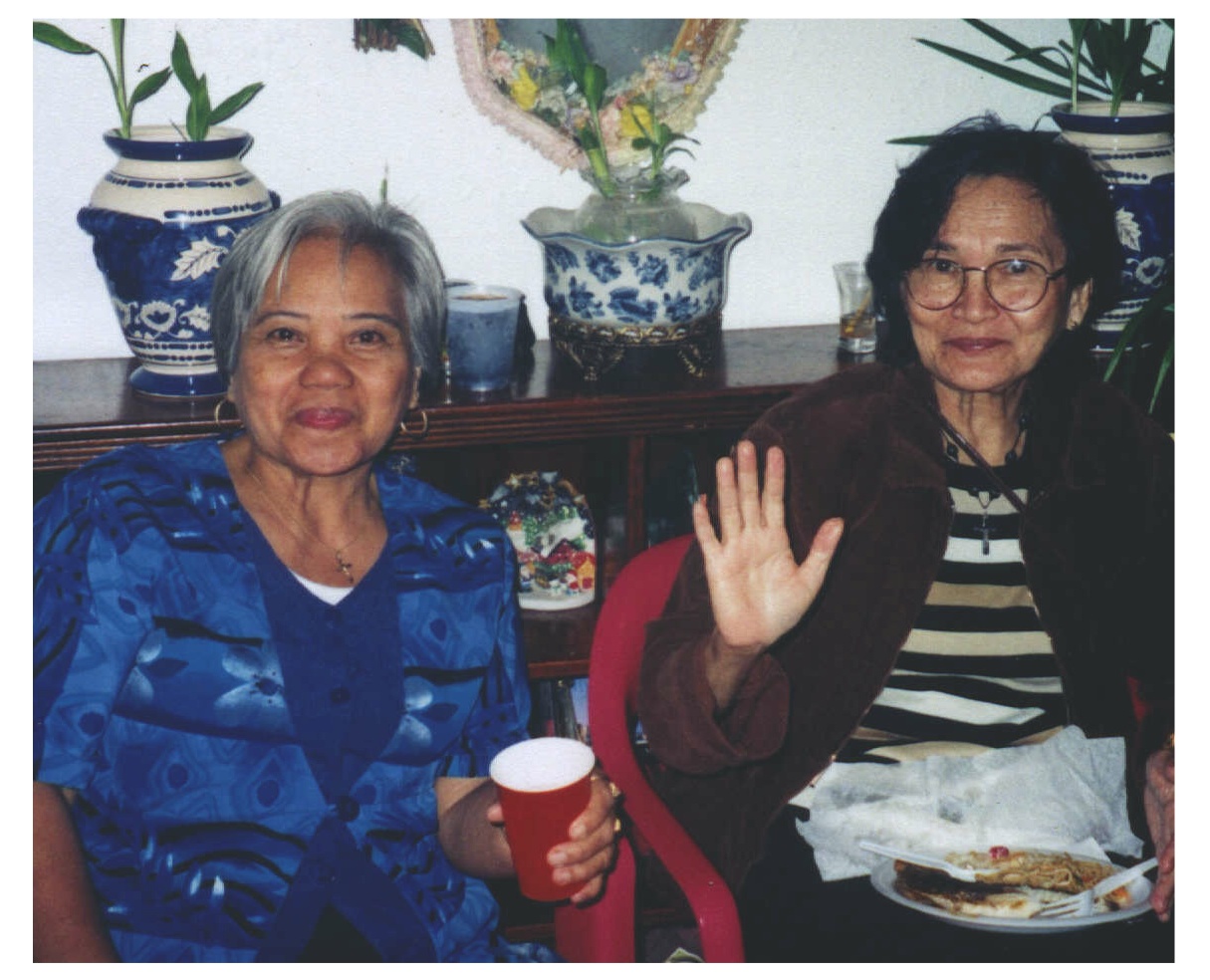 Inang and her friend; Actual size=240 pixels wide